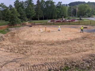 Workers at the Construction Site